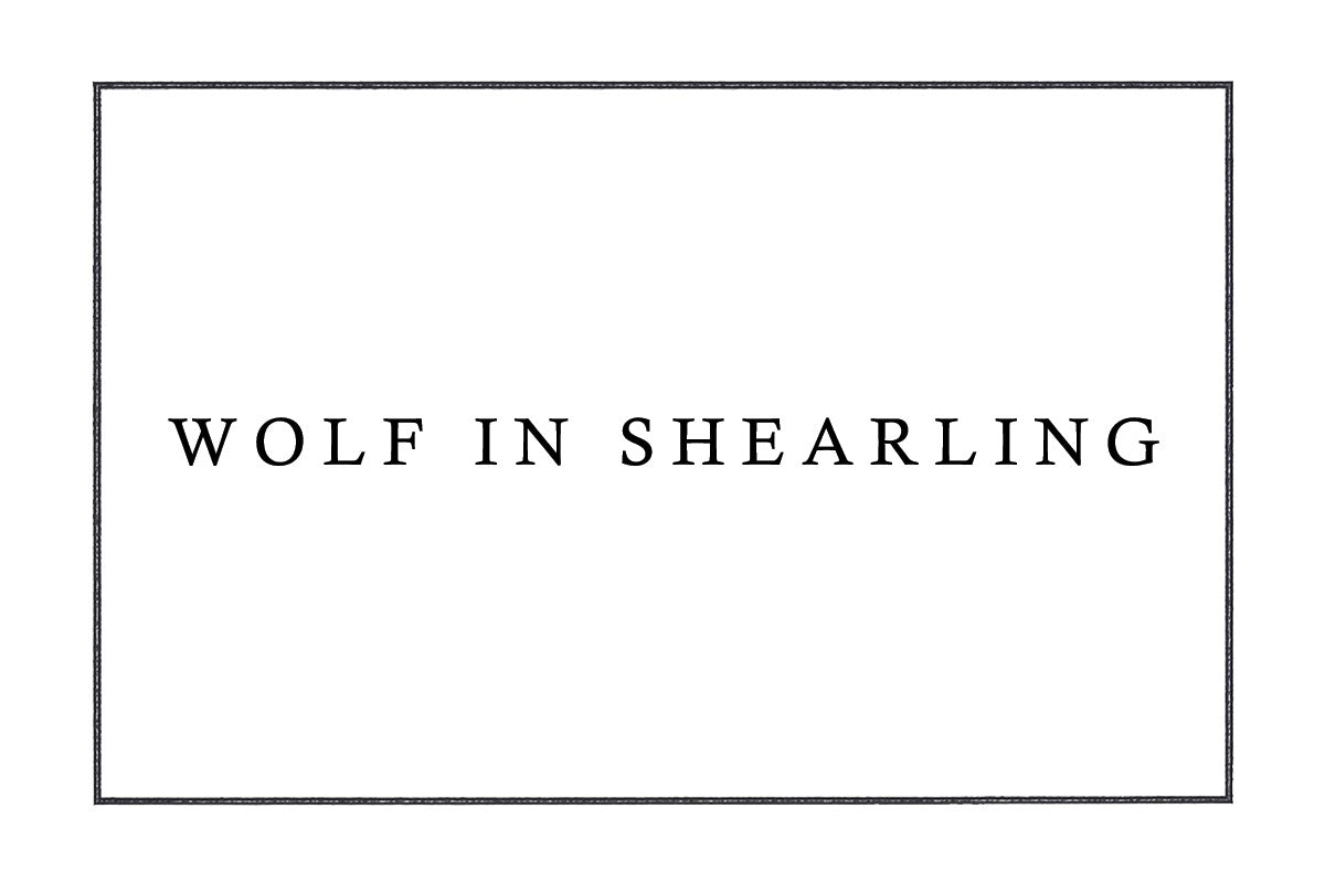 WOLF IN SHEARLING